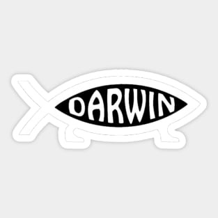 Darwin Fish Sticker